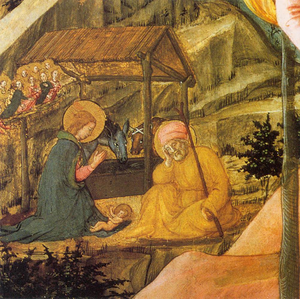 Funeral of St Jerome (detail)