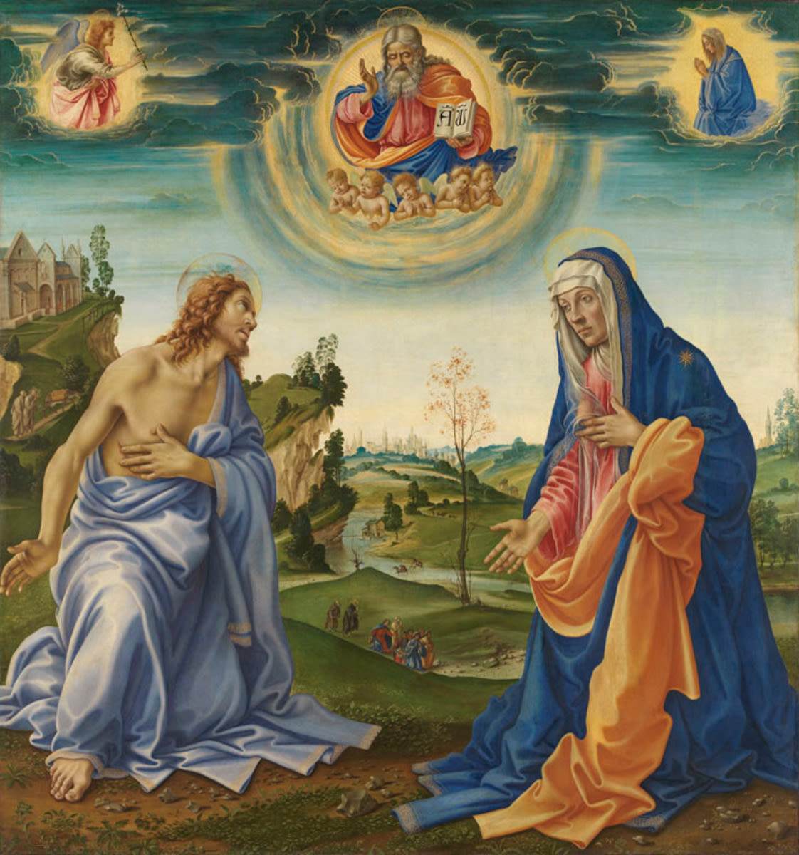 The Intervention of Christ and Mary