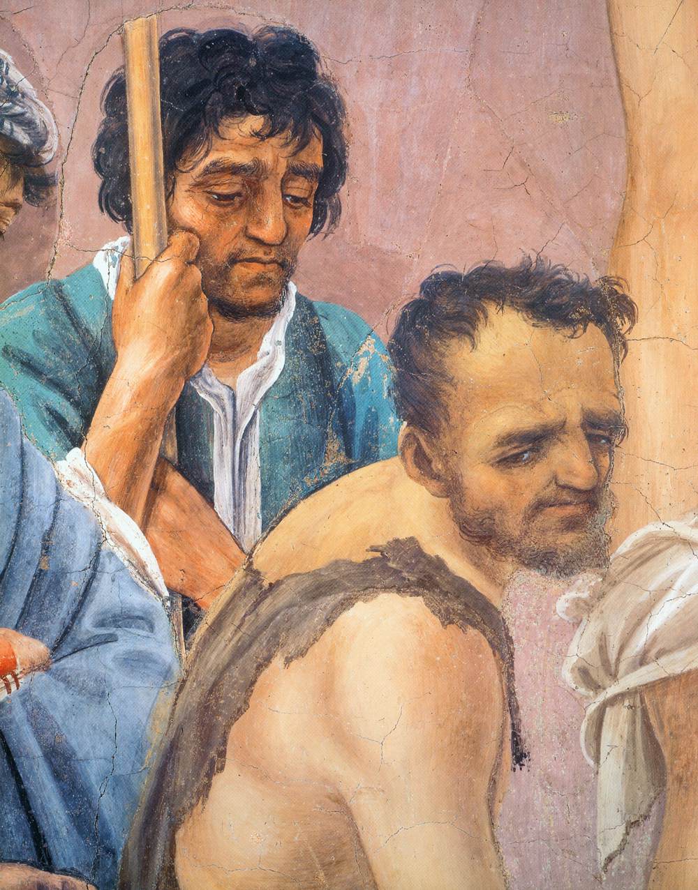 Crucifixion of Peter (detail)