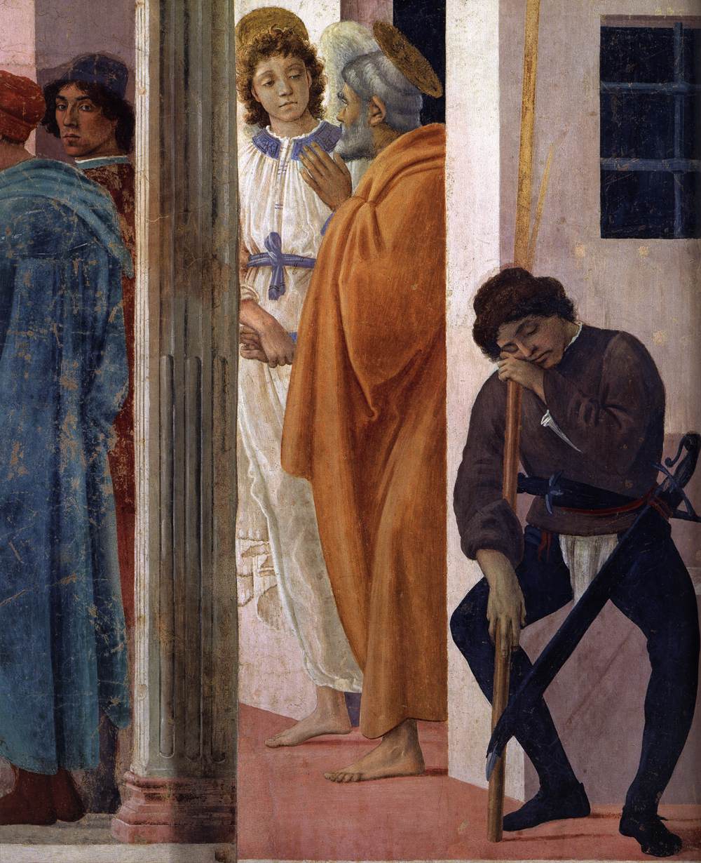 St Peter Freed from Prison (detail)