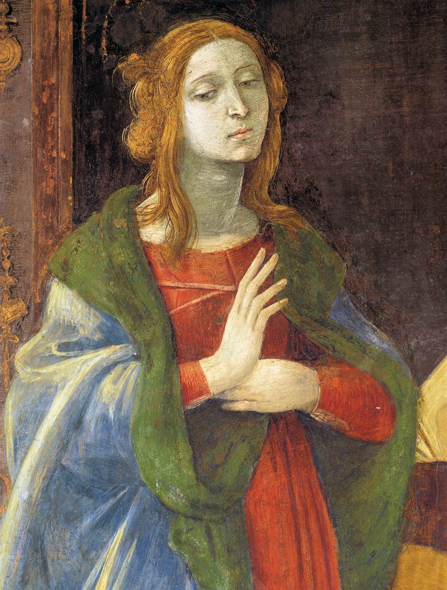Annunciation (detail)