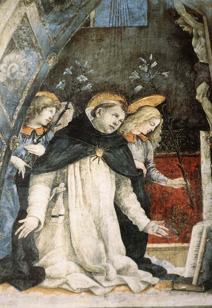 Scene from the Life of St Thomas Aquinas (detail)
