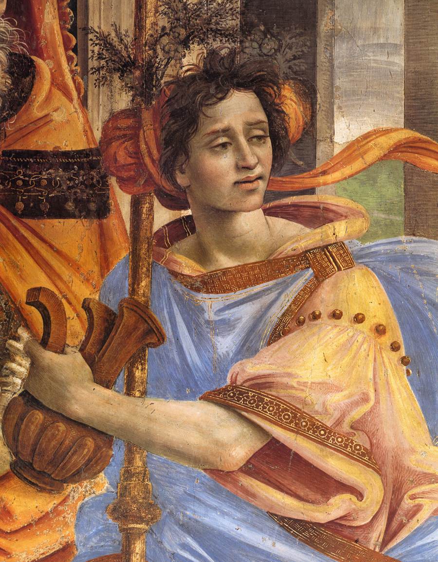 St John the Evangelist Resuscitating Drusiana (detail)