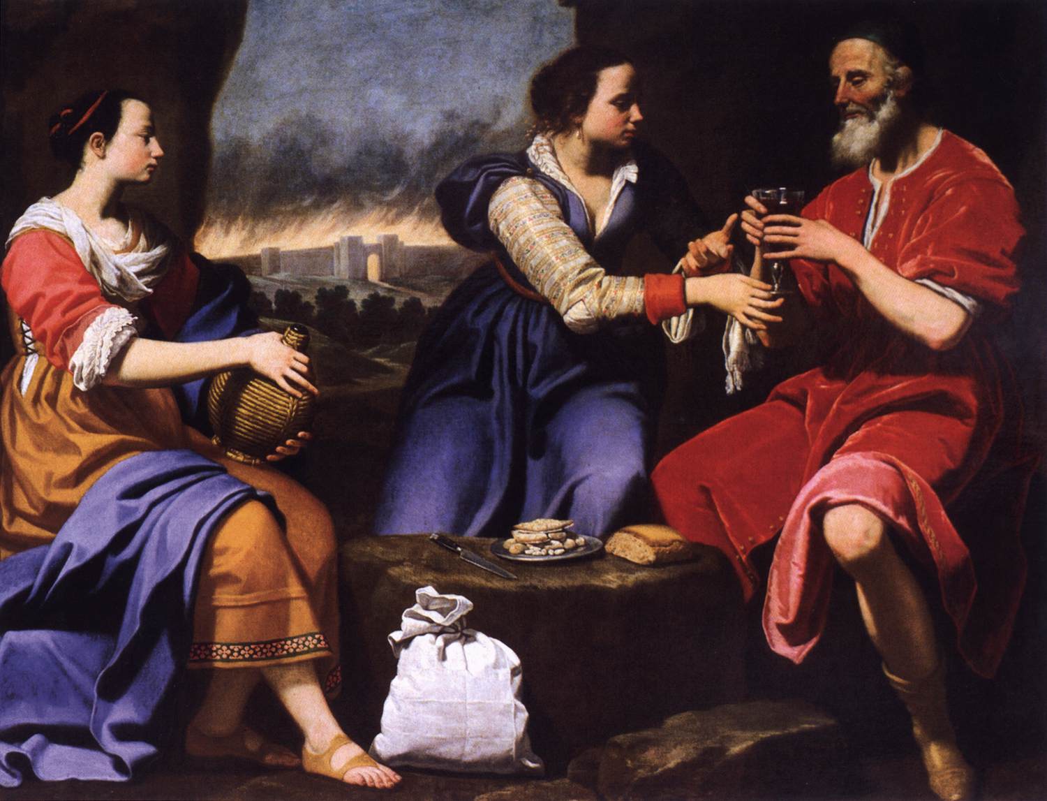 Lot and his Daughters