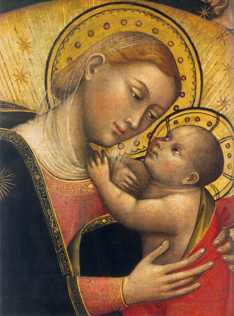 Madonna of Humility (detail)