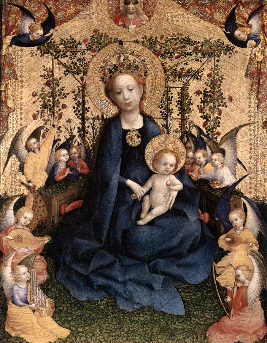 Madonna of the Rose Garden