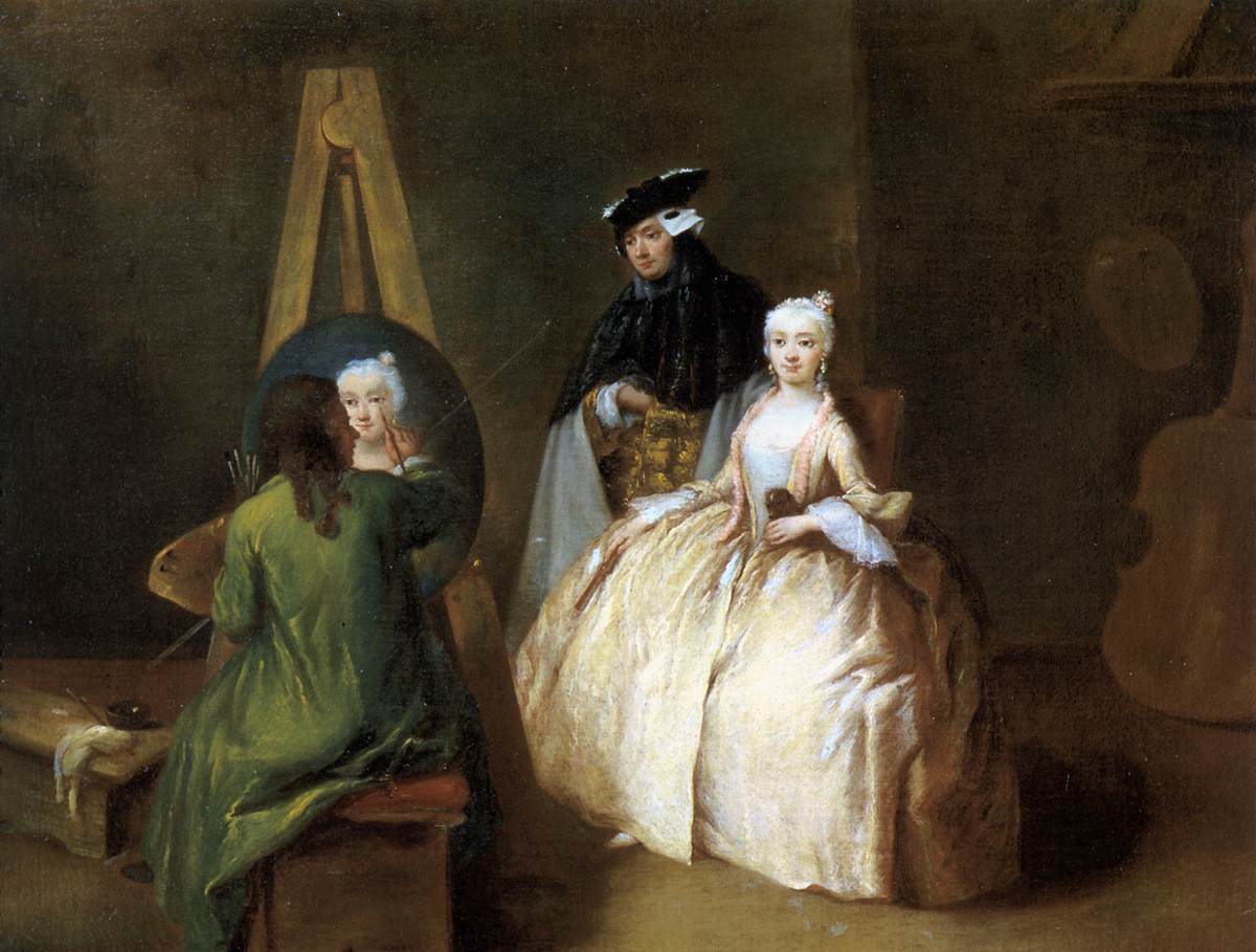 Painter in his Studio