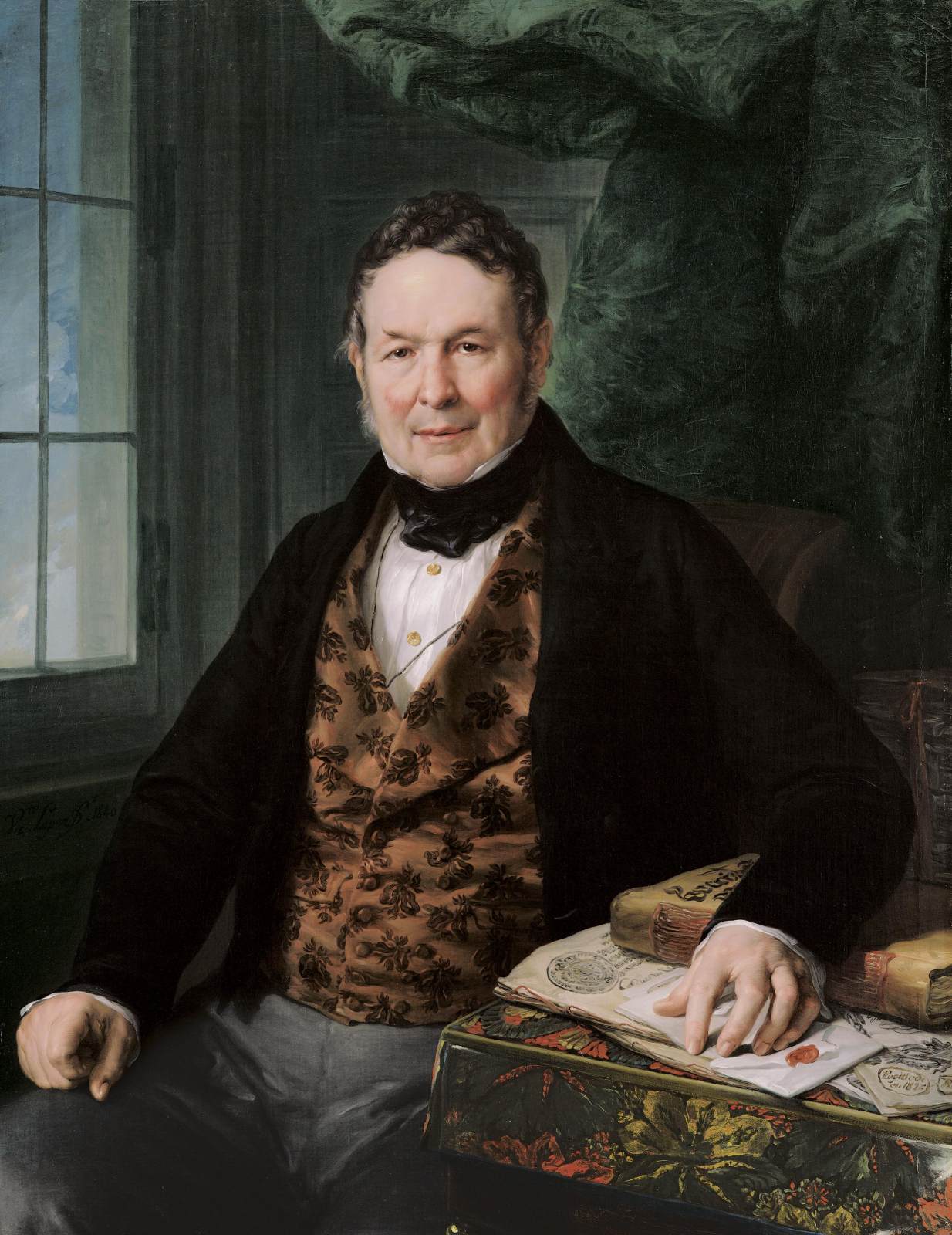 Portrait of Matías Sorzano Nájera