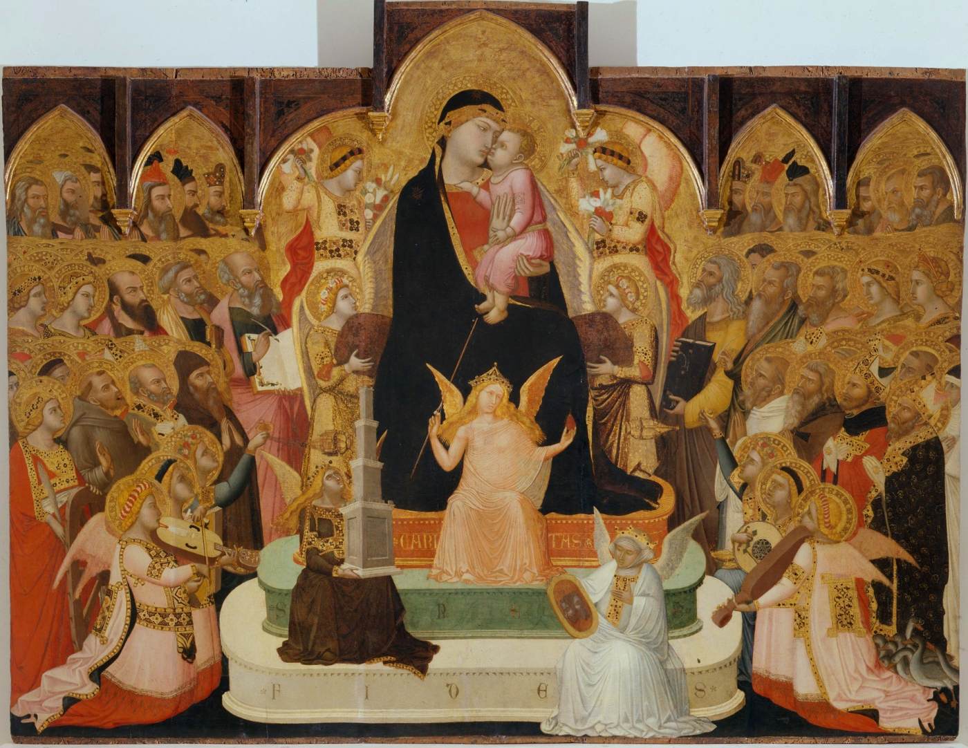 Madonna with Angels and Saints (Maestà)