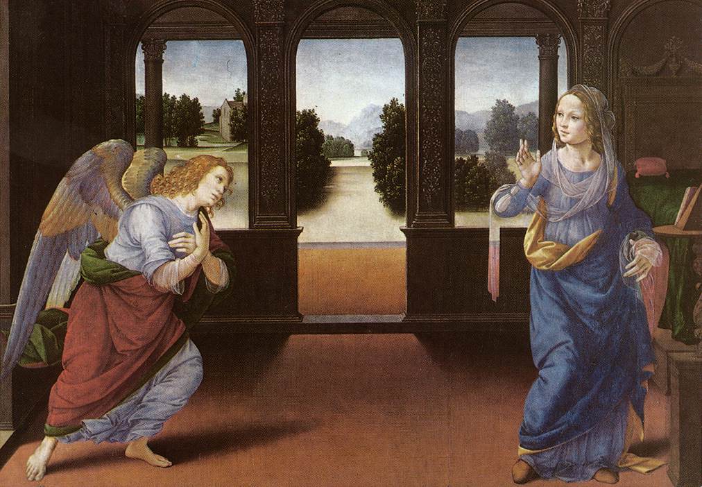 Annunciation (detail)