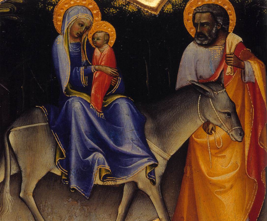The Flight into Egypt (detail)