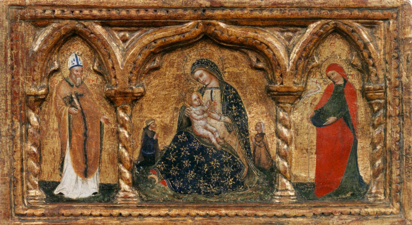 The Madonna of Humility with Sts Blaise and Helen