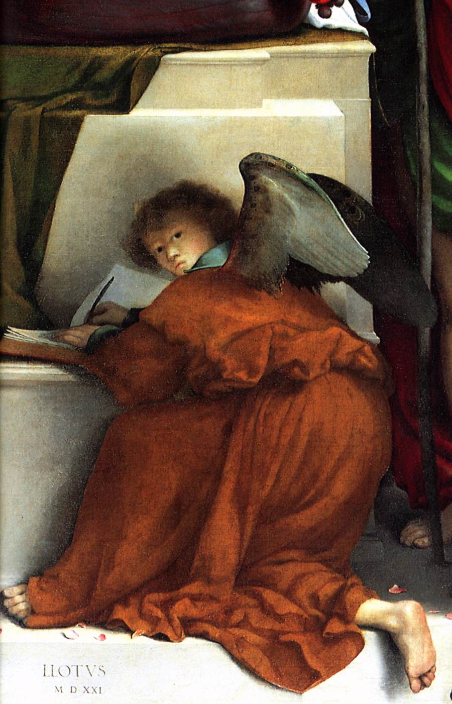 San Bernardino Altarpiece (detail)