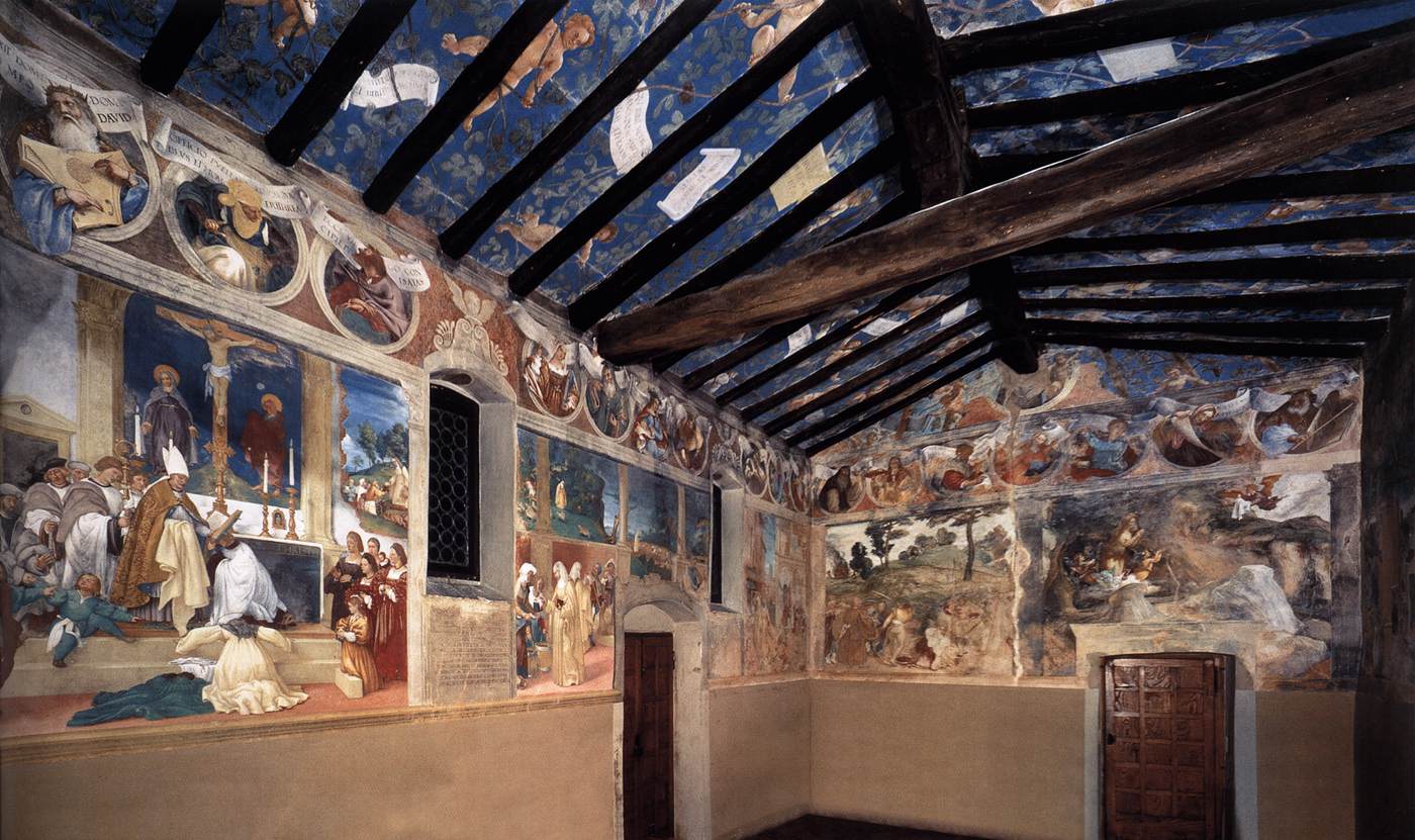 View of the oratory toward the entrance side