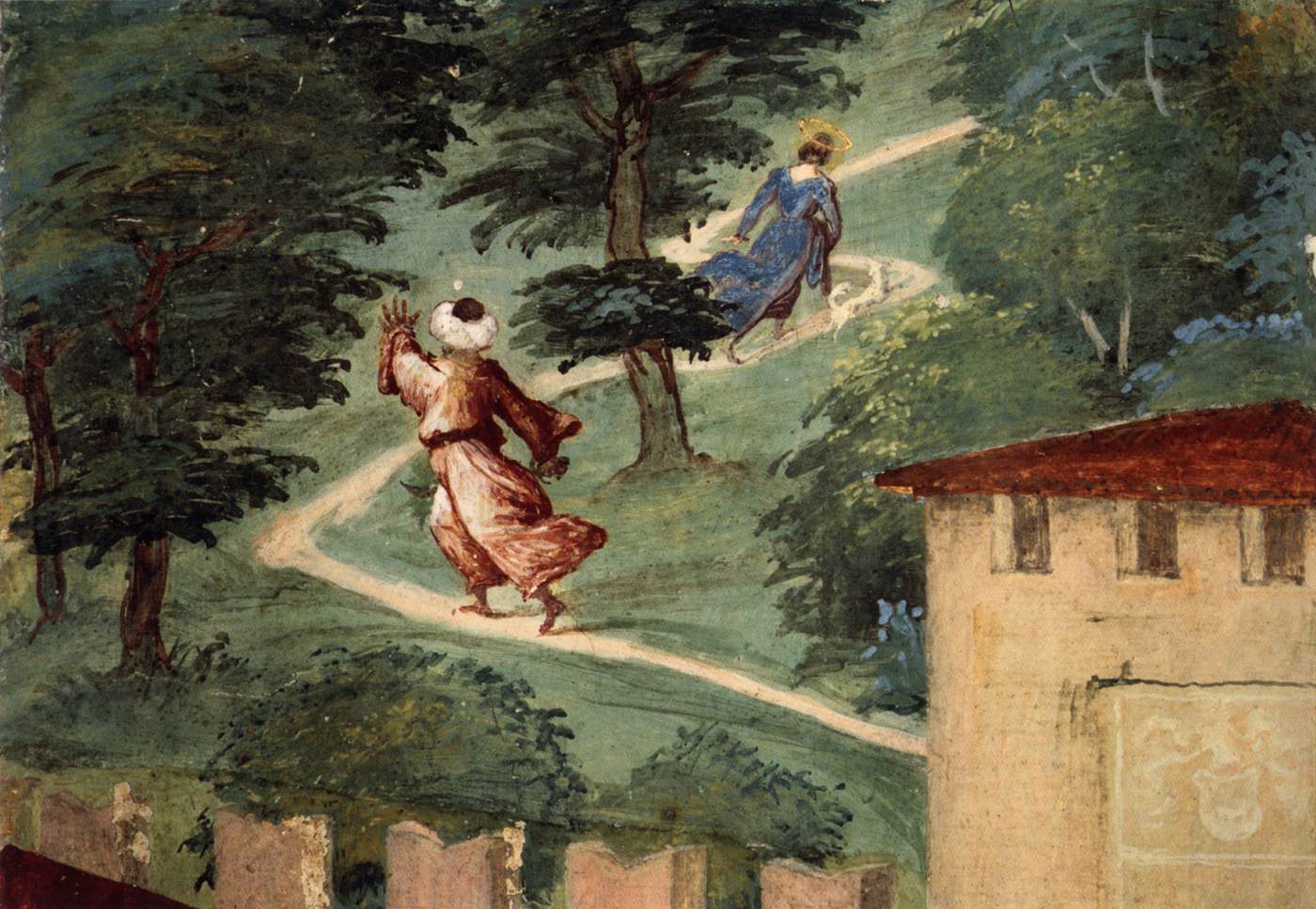 Legend of St Barbara (detail)