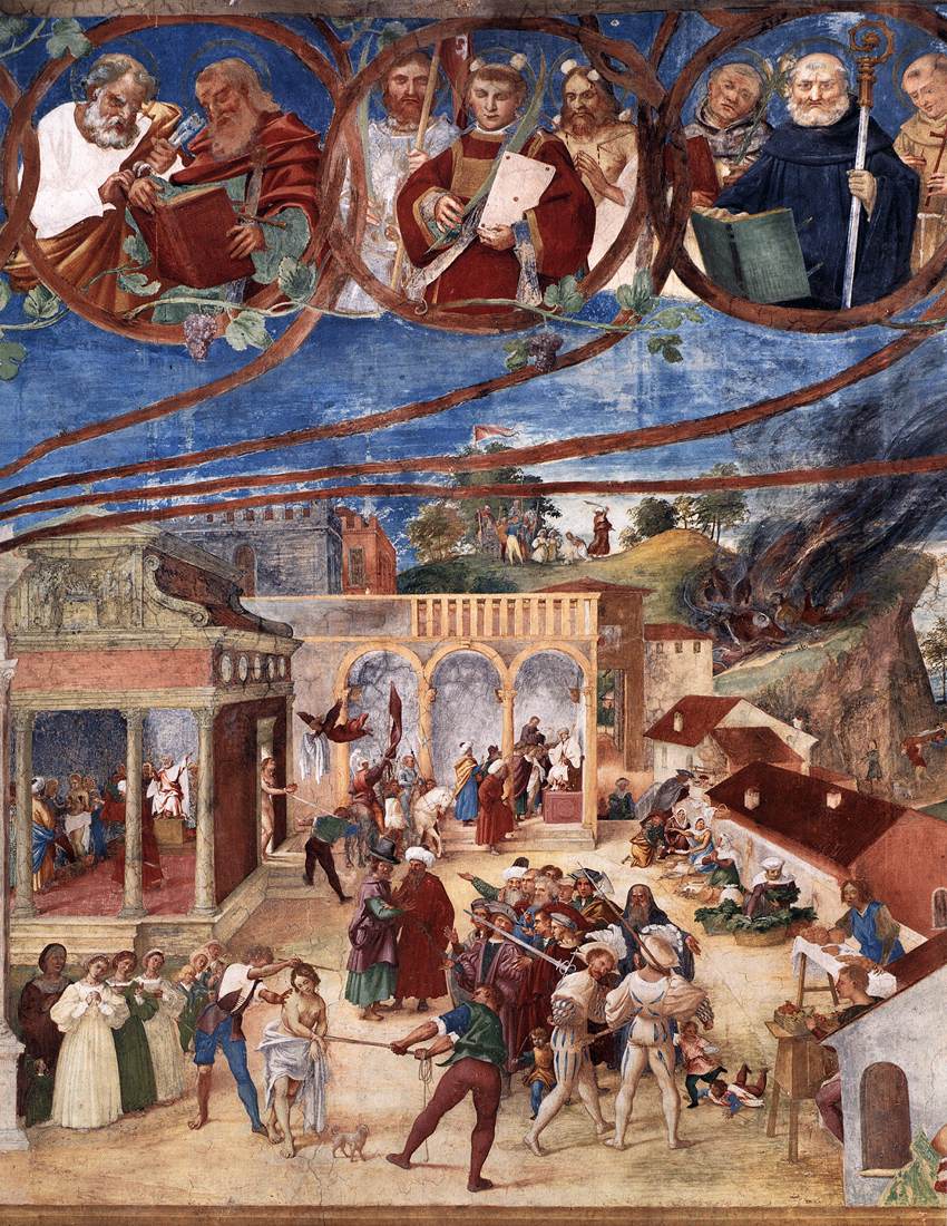 Legend of St Barbara (detail)