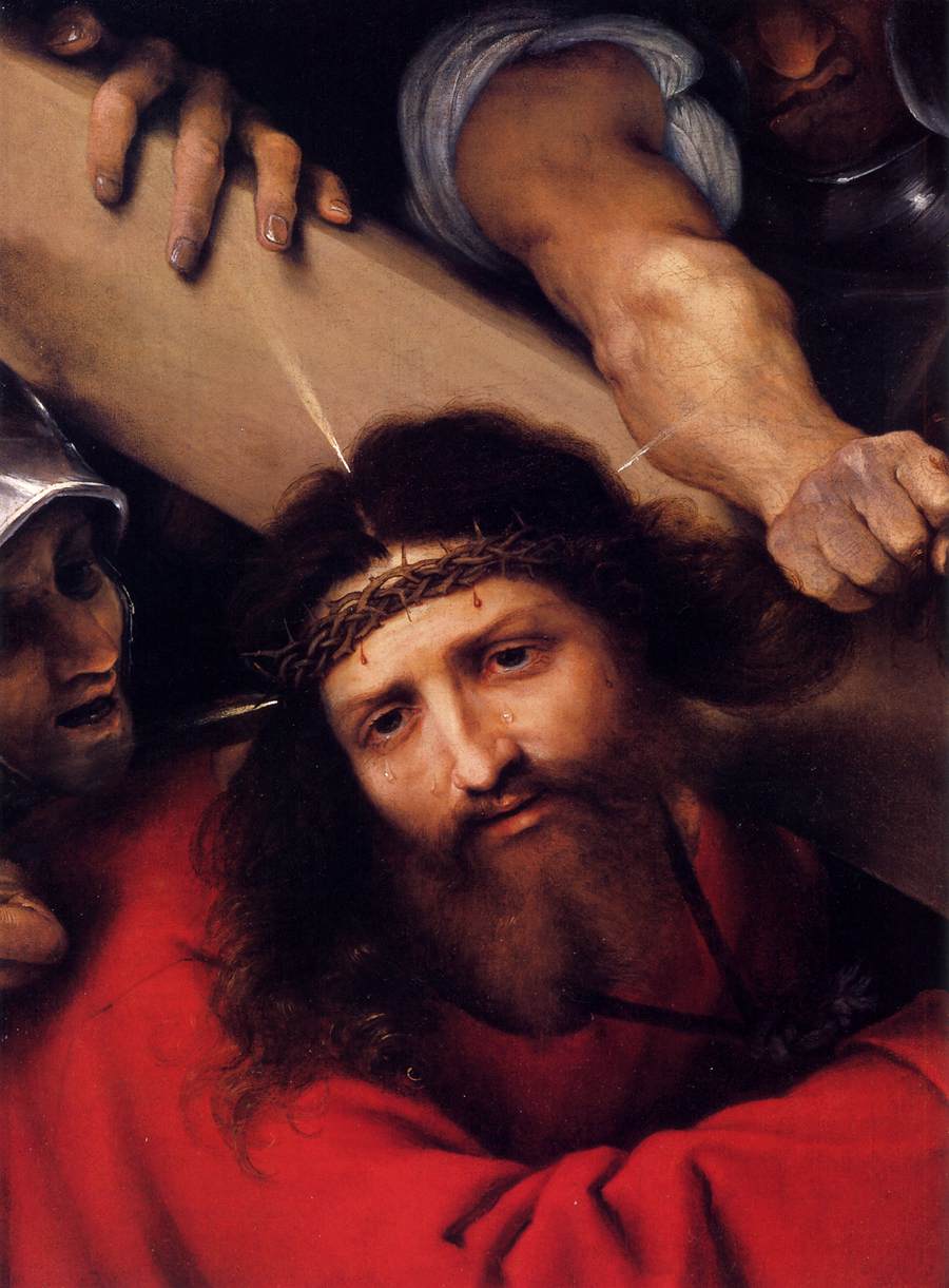 Christ Carrying the Cross (detail)