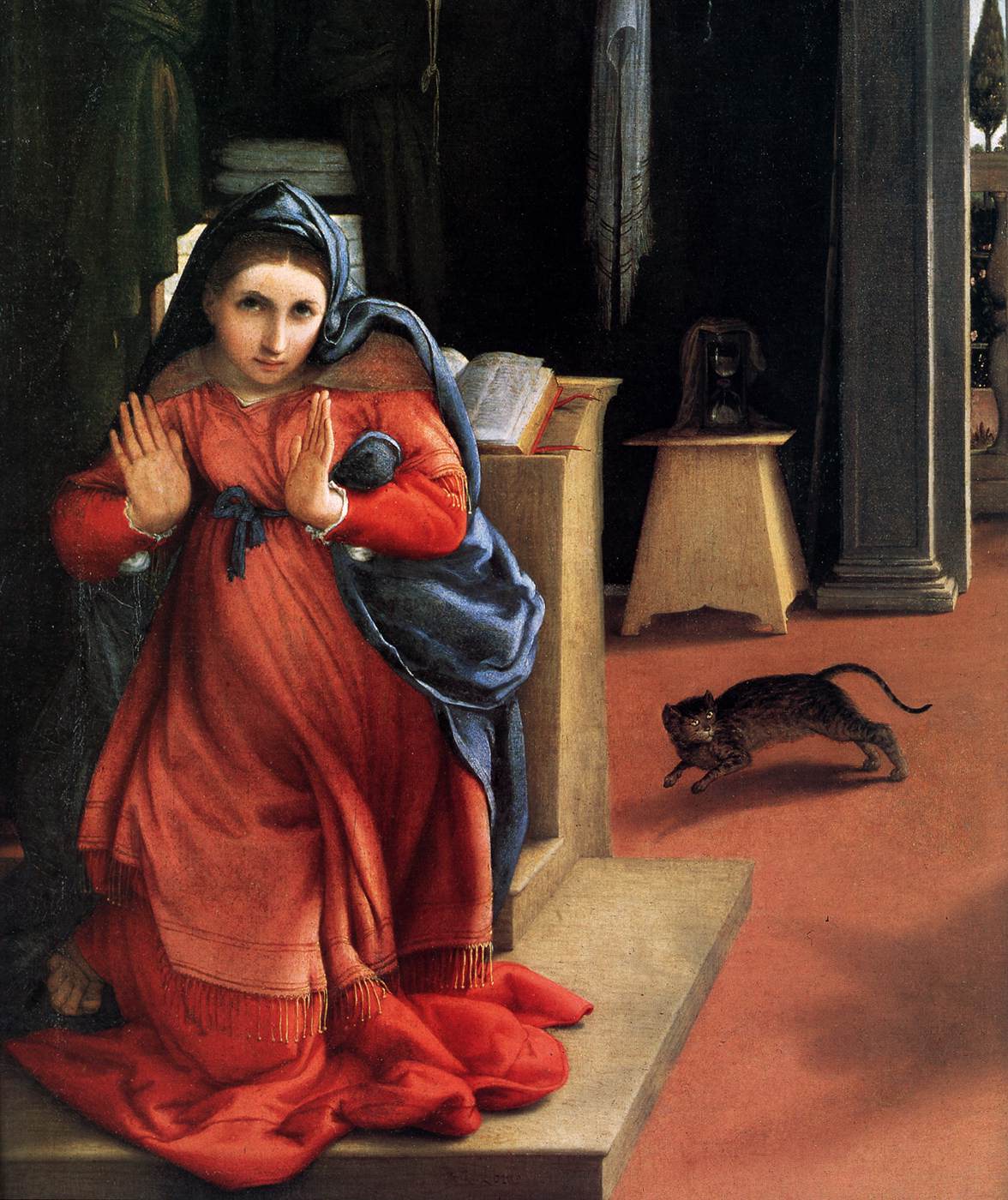 Annunciation (detail)