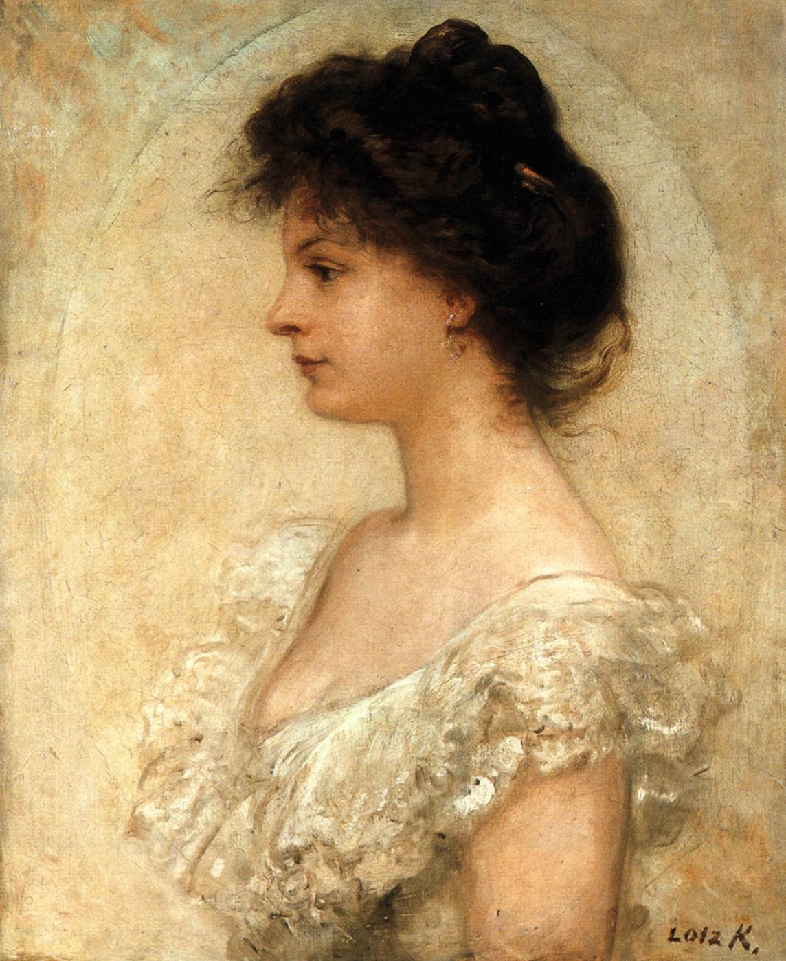 Portrait of Kornélia Lotz