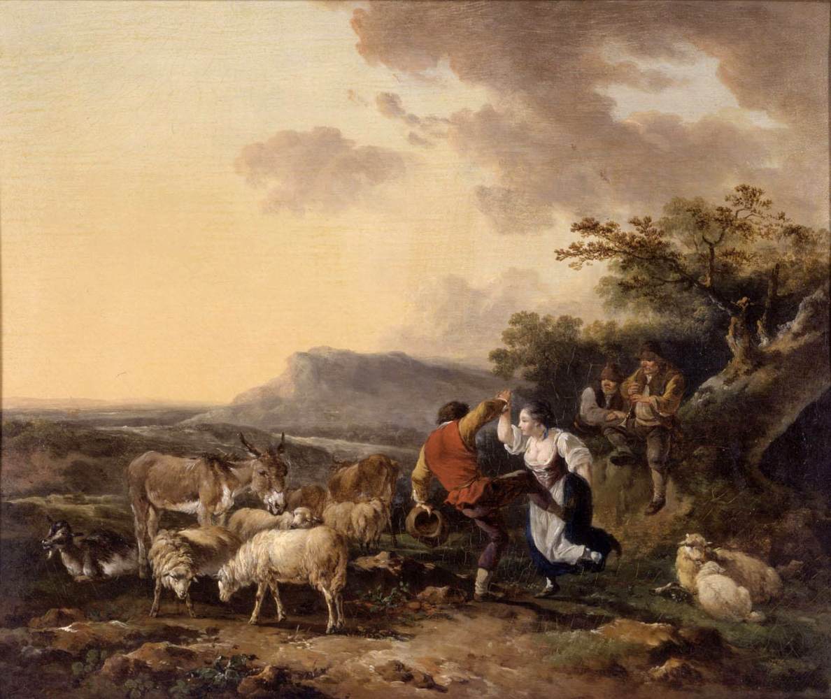 Shepherd and Shepherdess Dancing