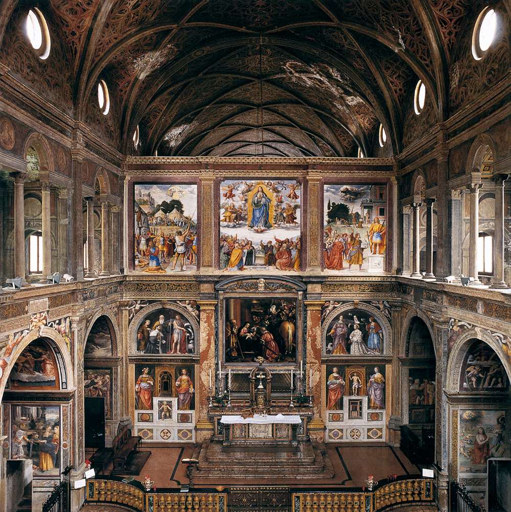 Paintings on the partition