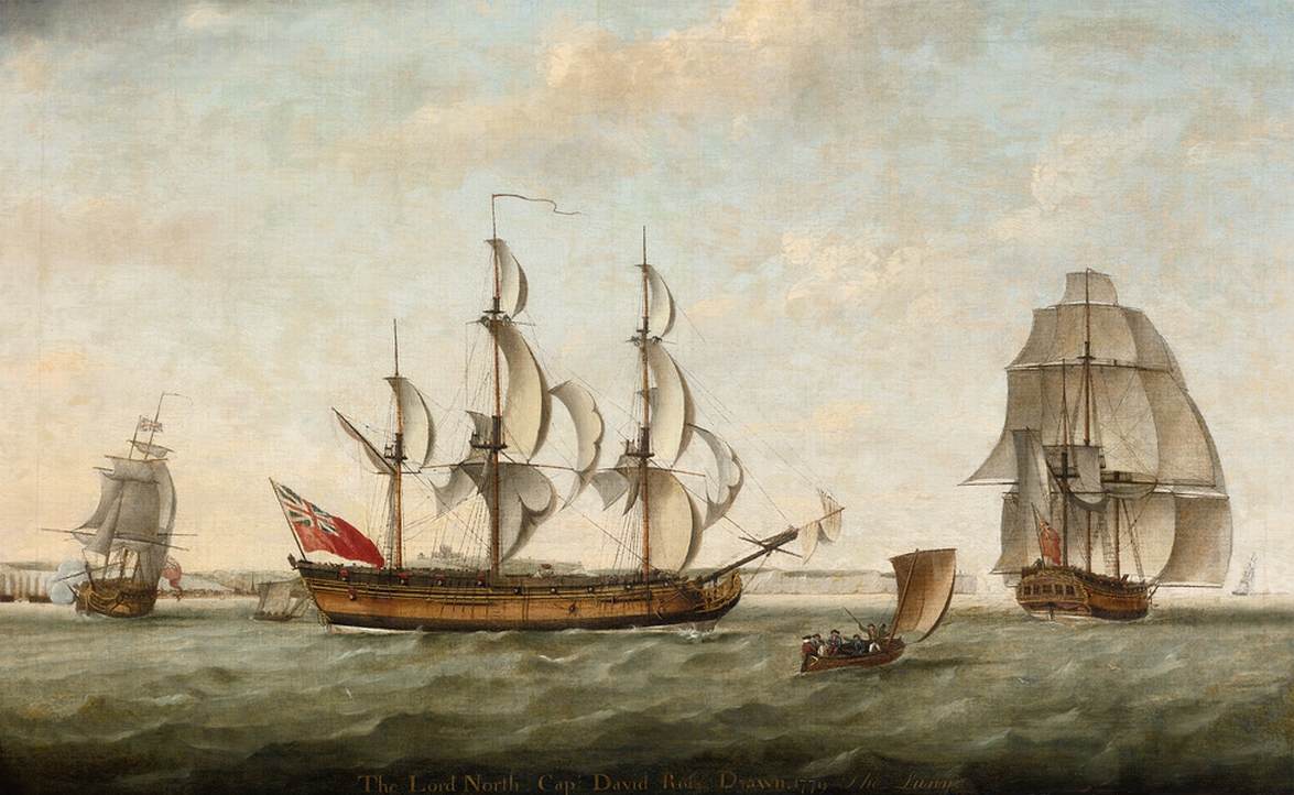 The Lord North, Seen from Three Positions