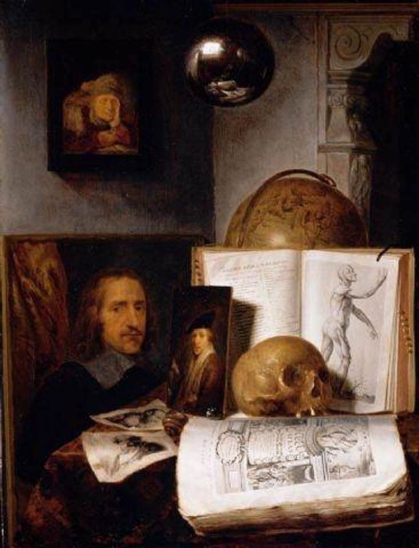 Still Life with a Skull