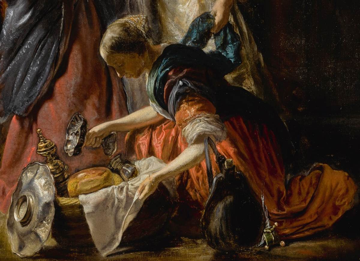 The Flight of Lot (detail)