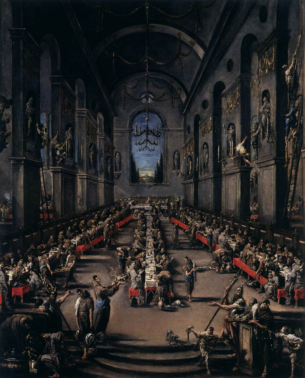 The Observant Friars in the Refectory