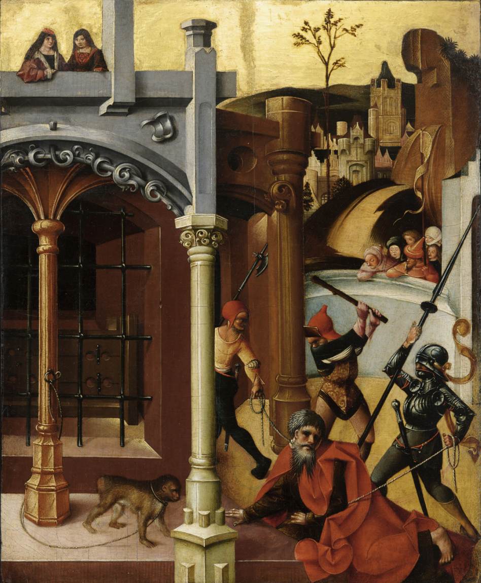 St Judas Thaddeus Beaten and Imprisoned