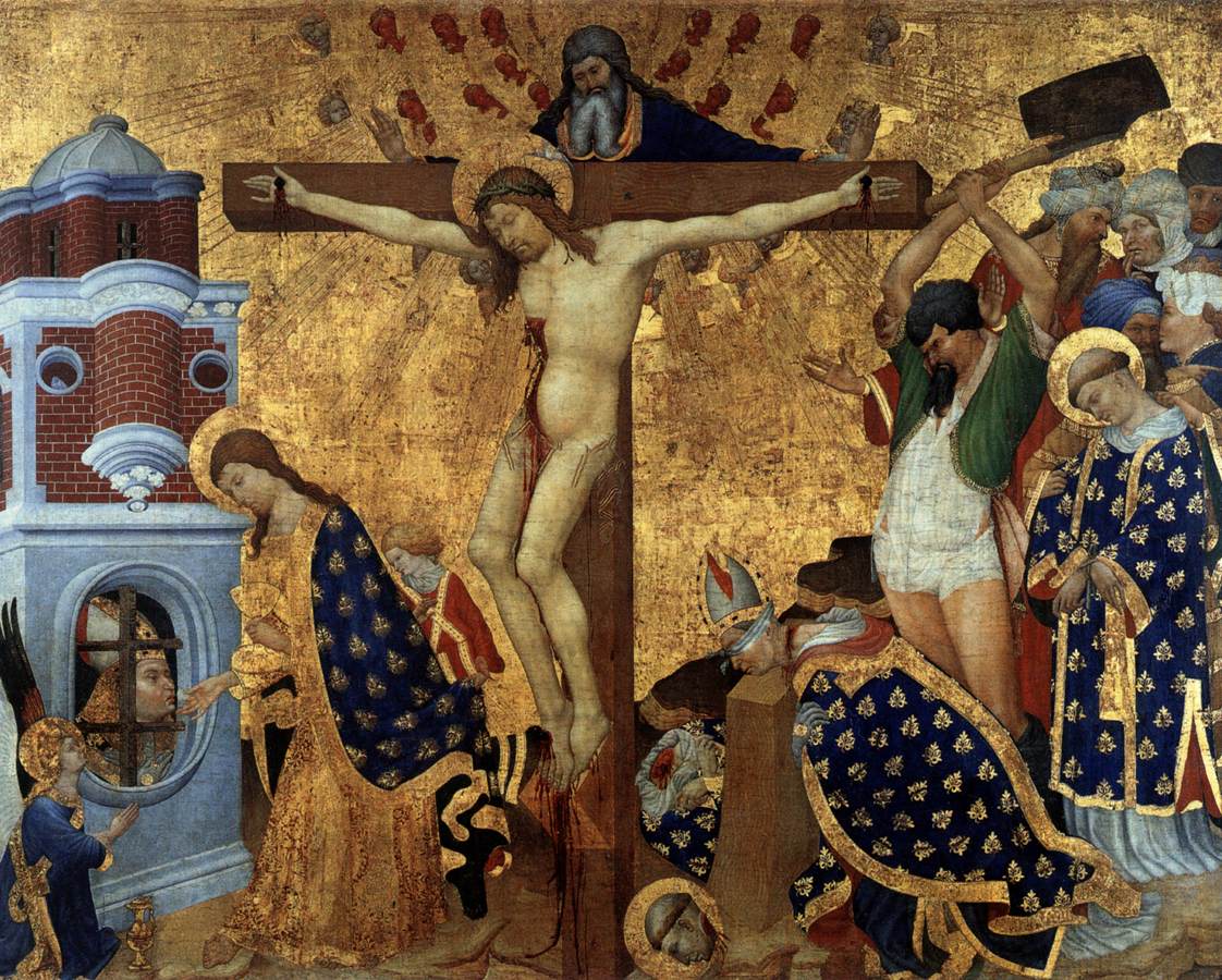 Calvary and the Martyrdom of St Denis