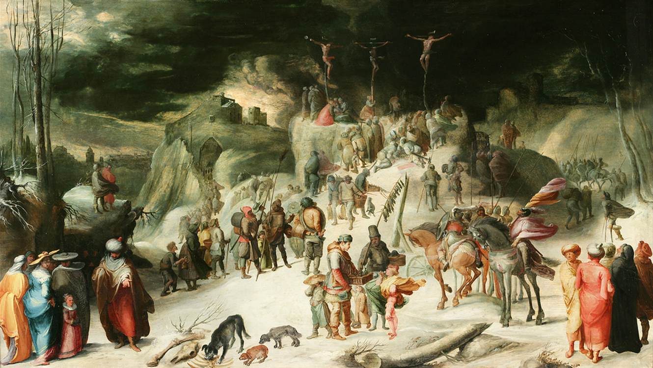 Landscape with Snow and the Crucifixion