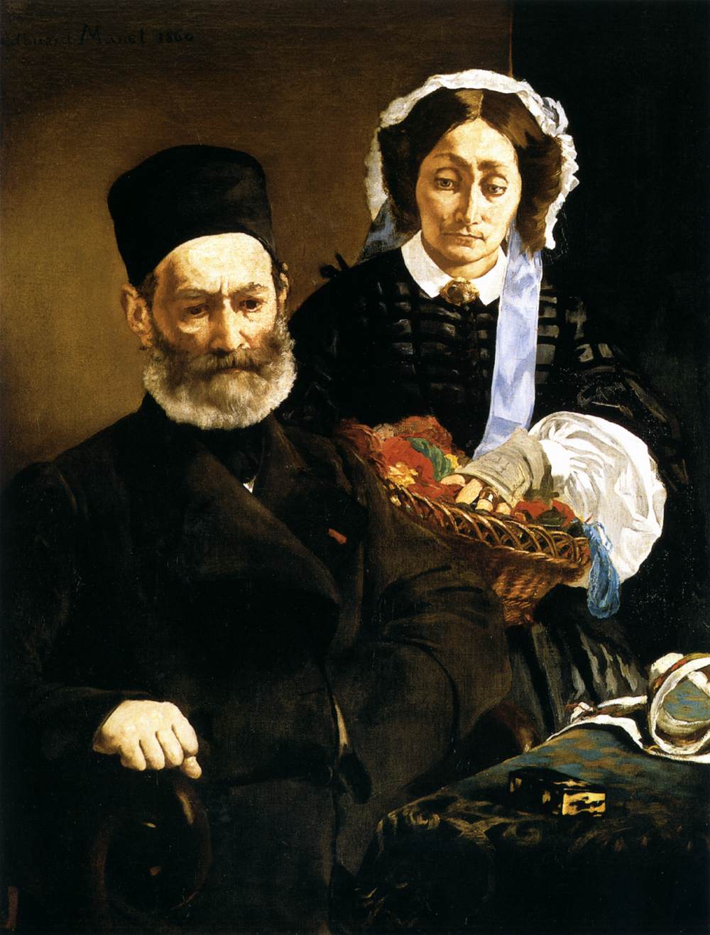 Portrait of Monsieur and Madame Auguste Manet