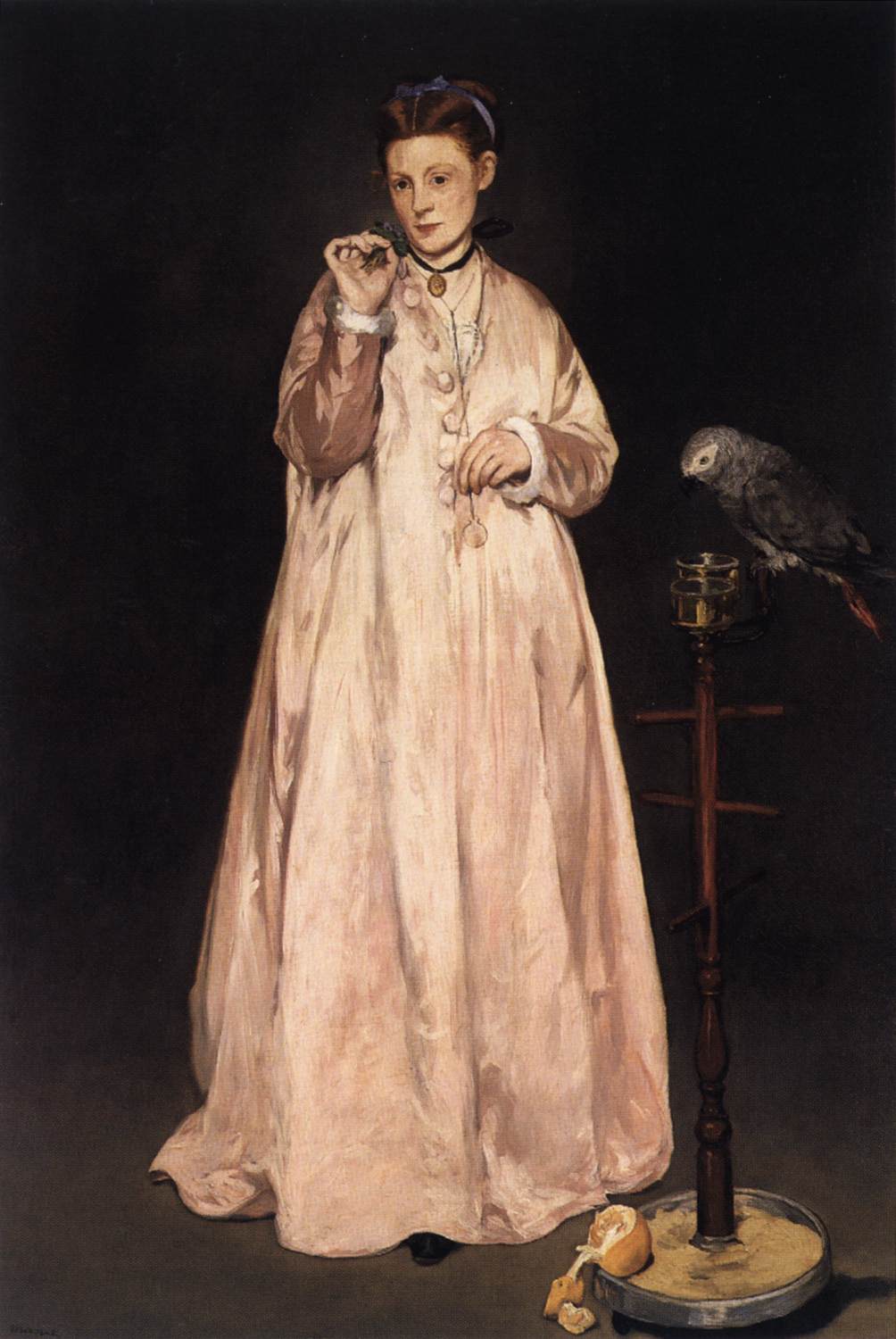 Young Lady (Woman with a Parrot)