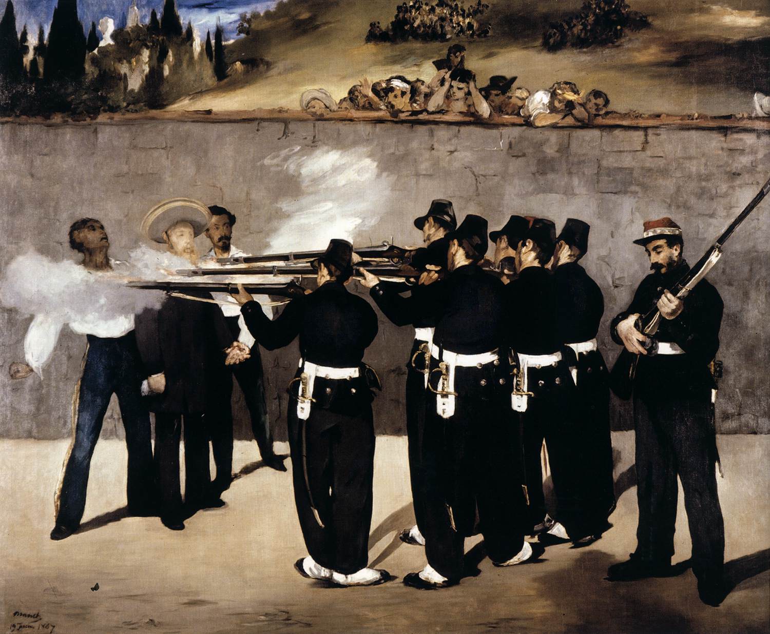 The Execution of the Emperor Maximilian of Mexico