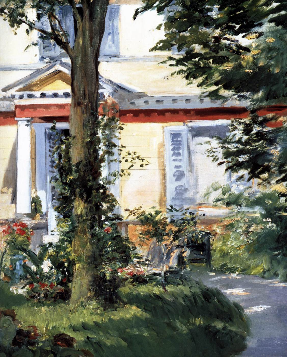 Country House in Rueil (detail)