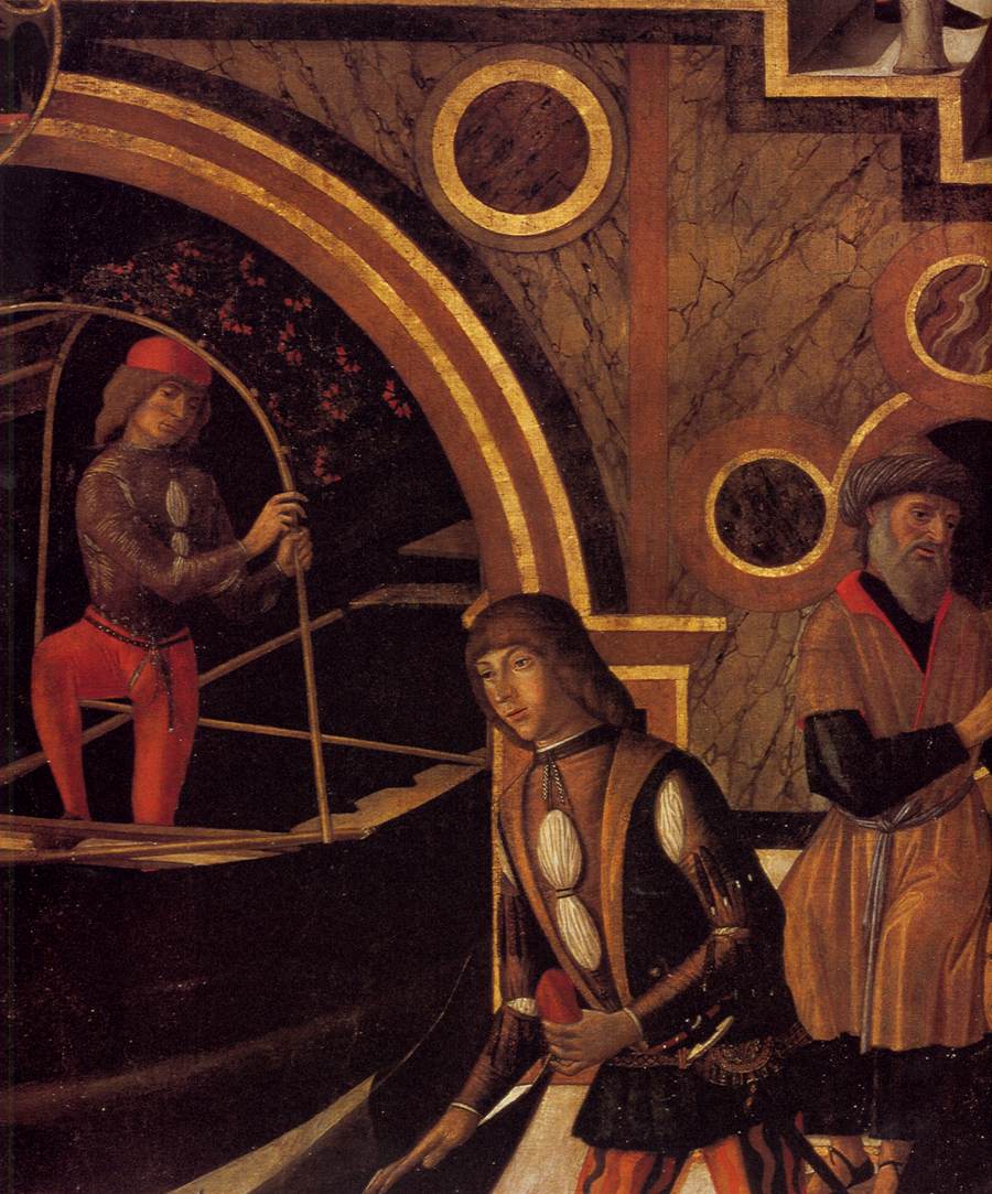 The Miraculous Healing of the Daughter of Benvegnudo of San Polo (detail)