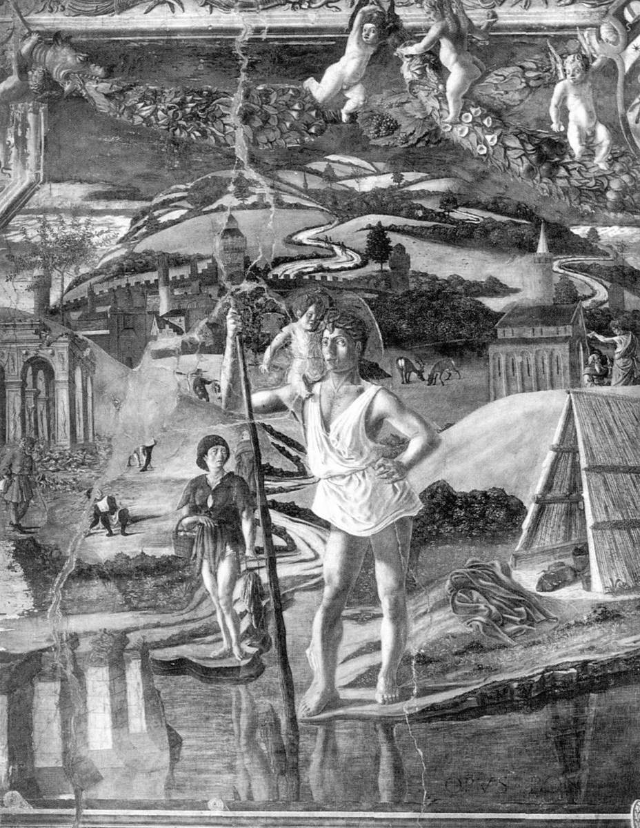 Scenes from the Life of St Christopher (scene 3)