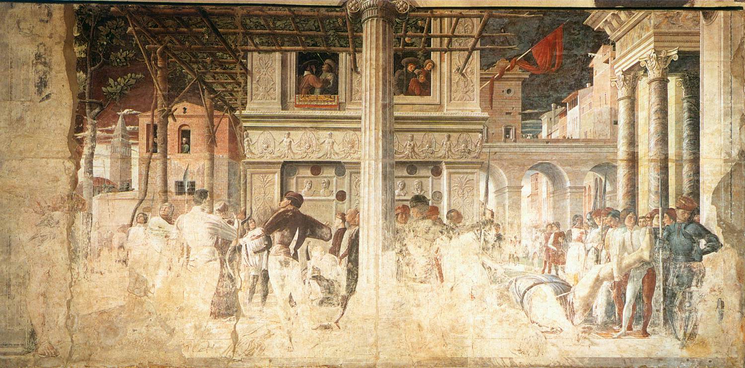 Scenes from the Life of St Christopher (scenes 5 and 6)