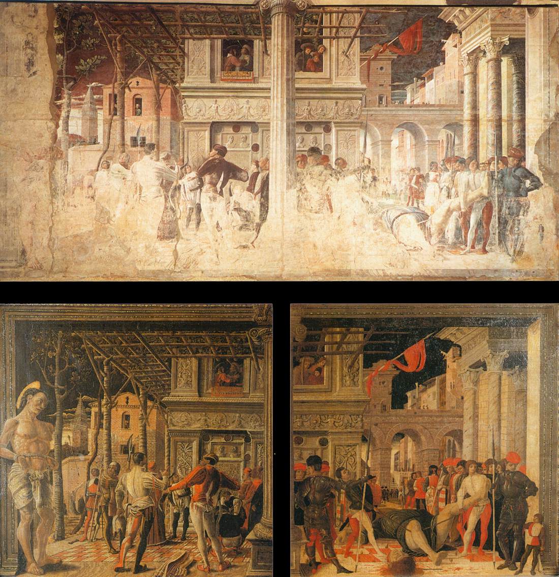 Scenes from the Life of St Christopher (scenes 5 and 6)