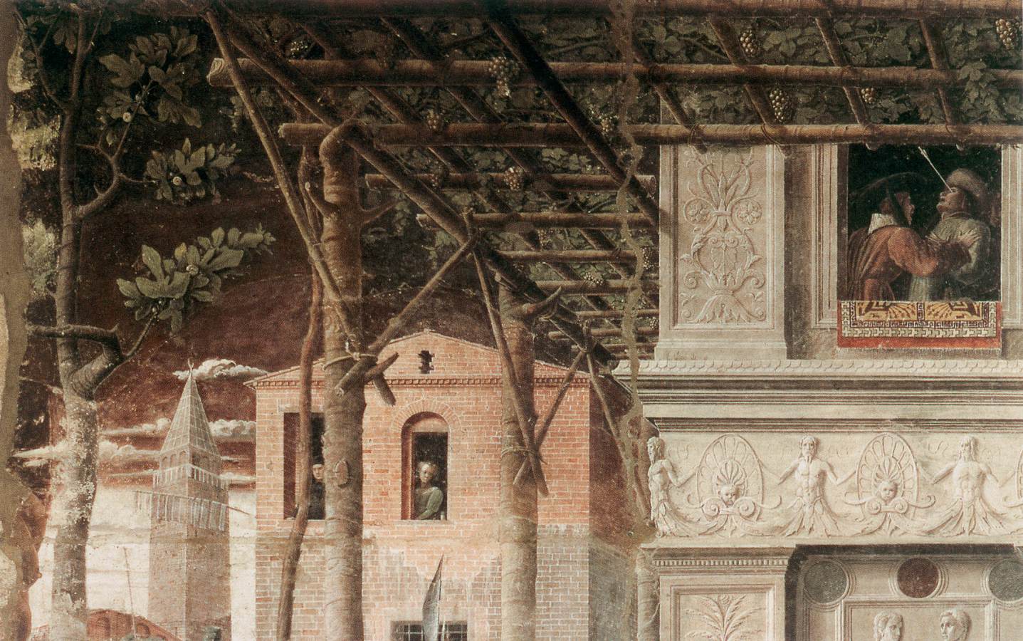 Scenes from the Life of St Christopher (scene 5, detail)