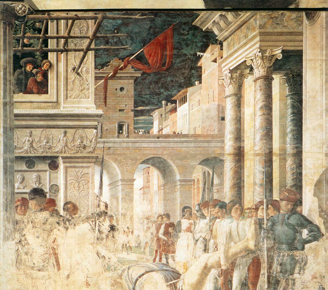 Scenes from the Life of St Christopher (scene 6, detail)