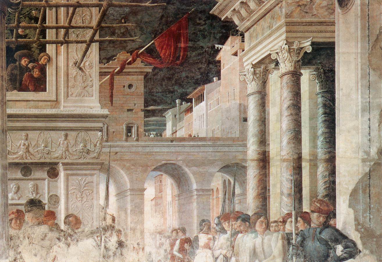 Scenes from the Life of St Christopher (scene 6, detail)