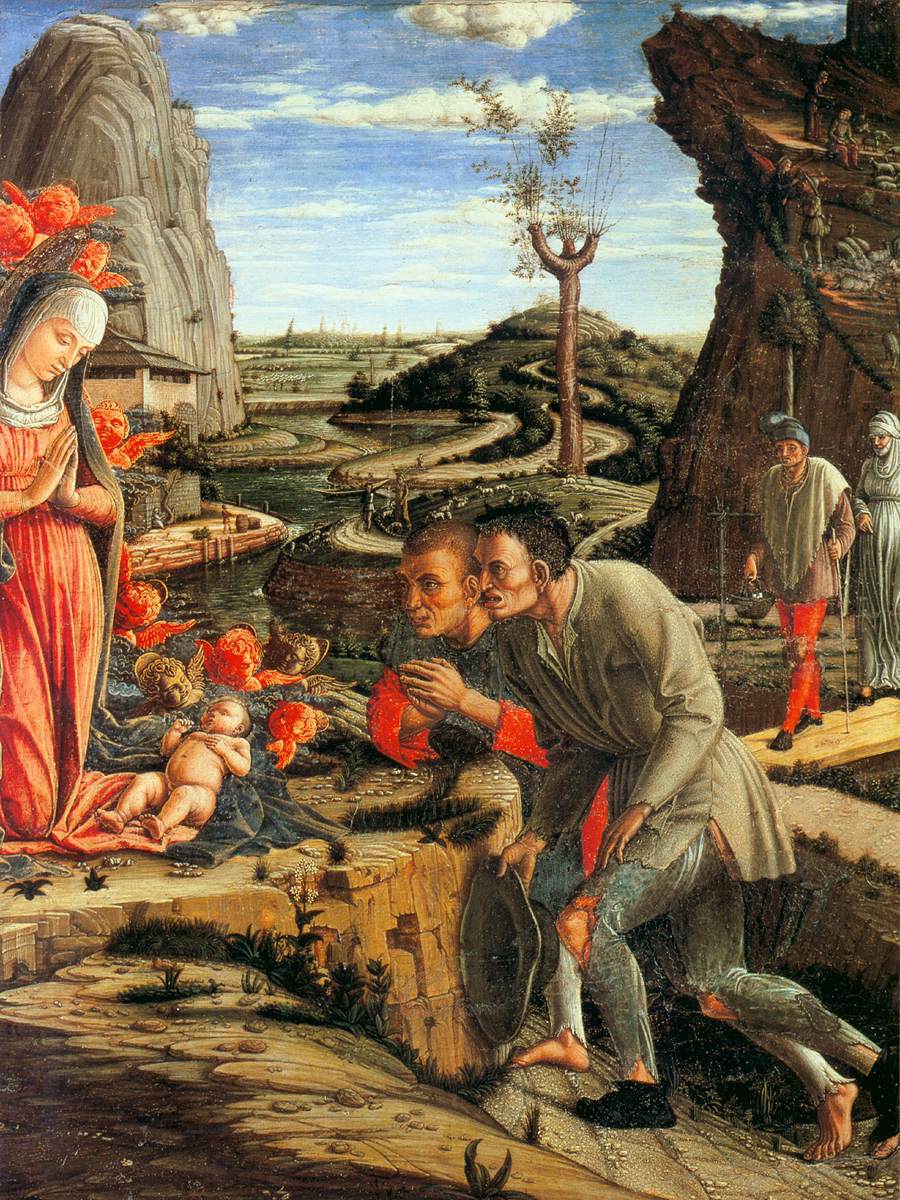 The Adoration of the Shepherds (detail)