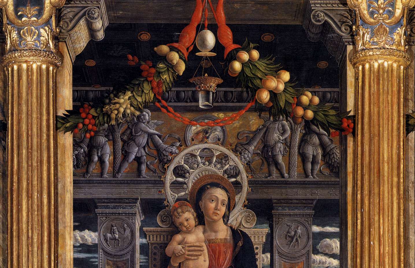 San Zeno Polyptych (detail)