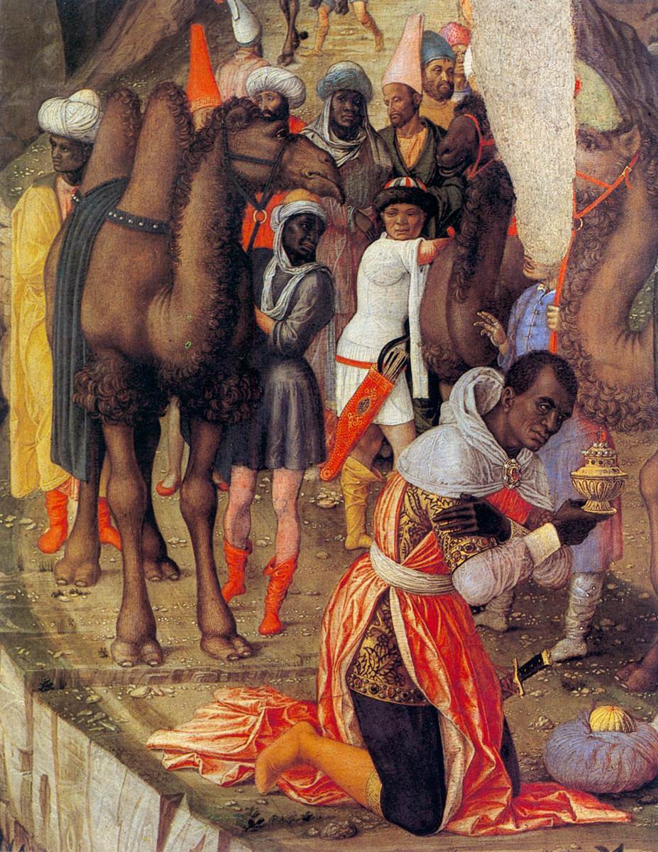 The Adoration of the Magi (detail)