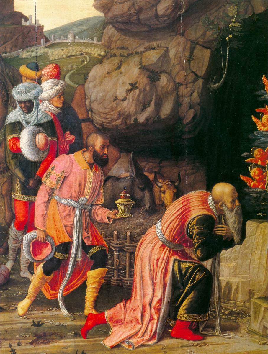 The Adoration of the Magi (detail)