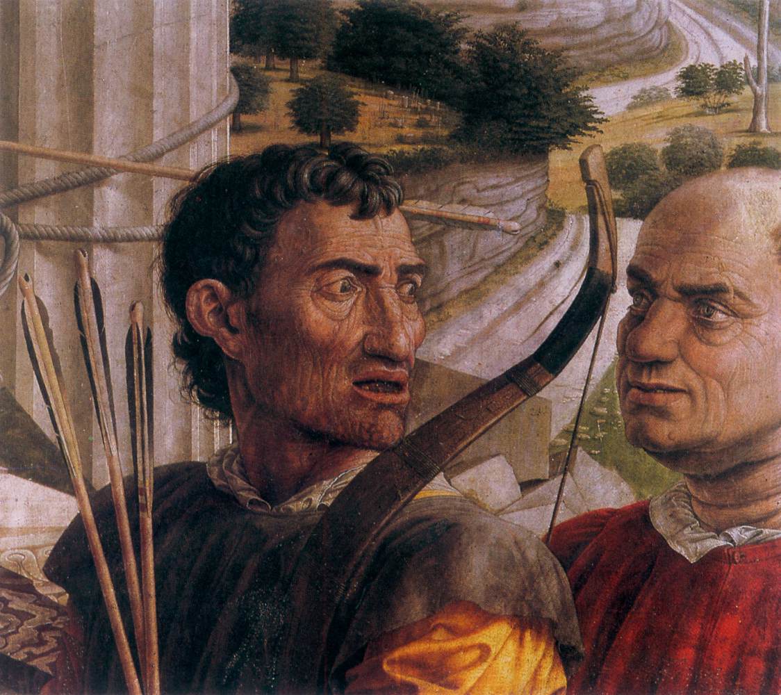 St Sebastian (detail)