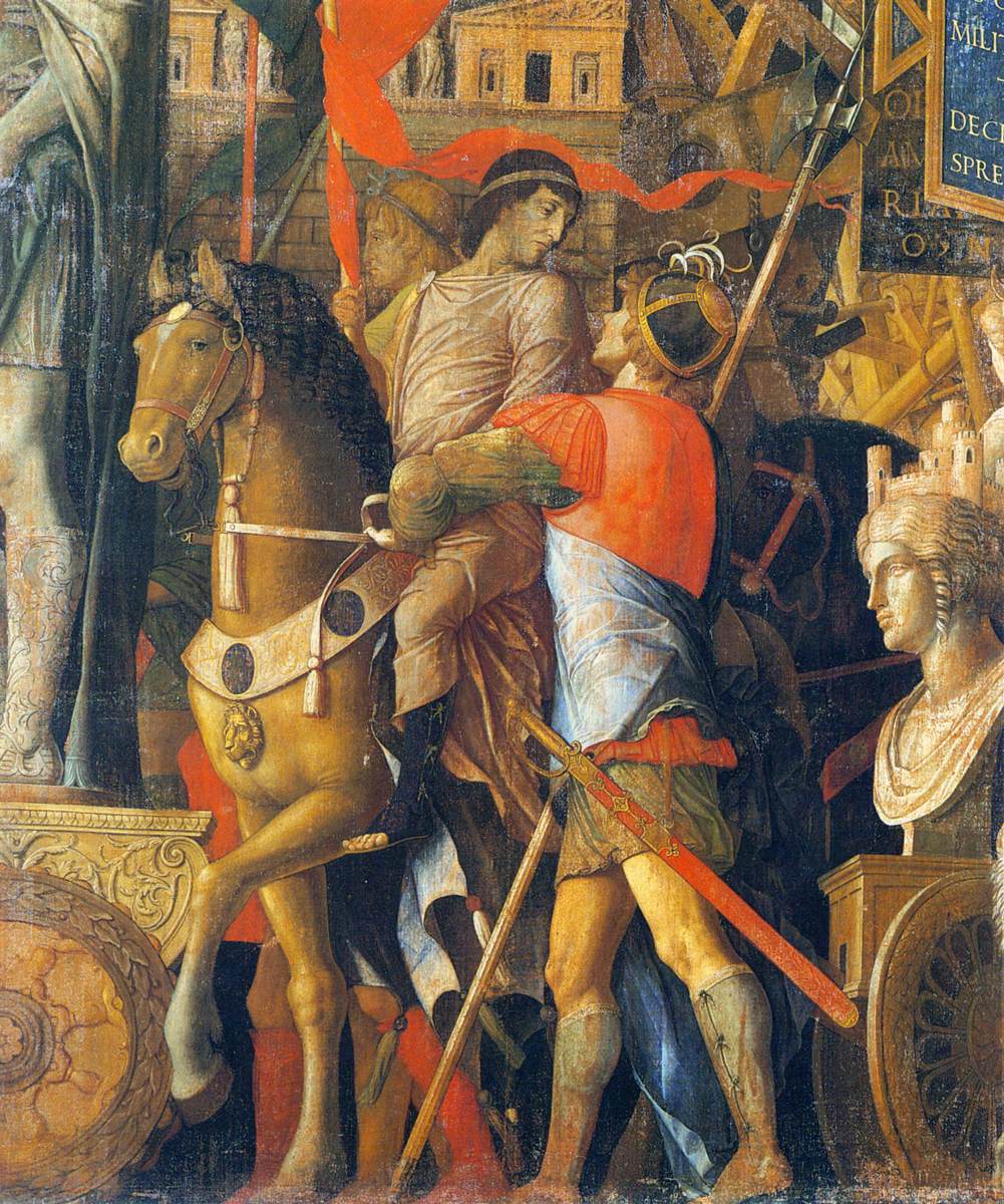 Triumphs of Caesar (scene 2, detail)