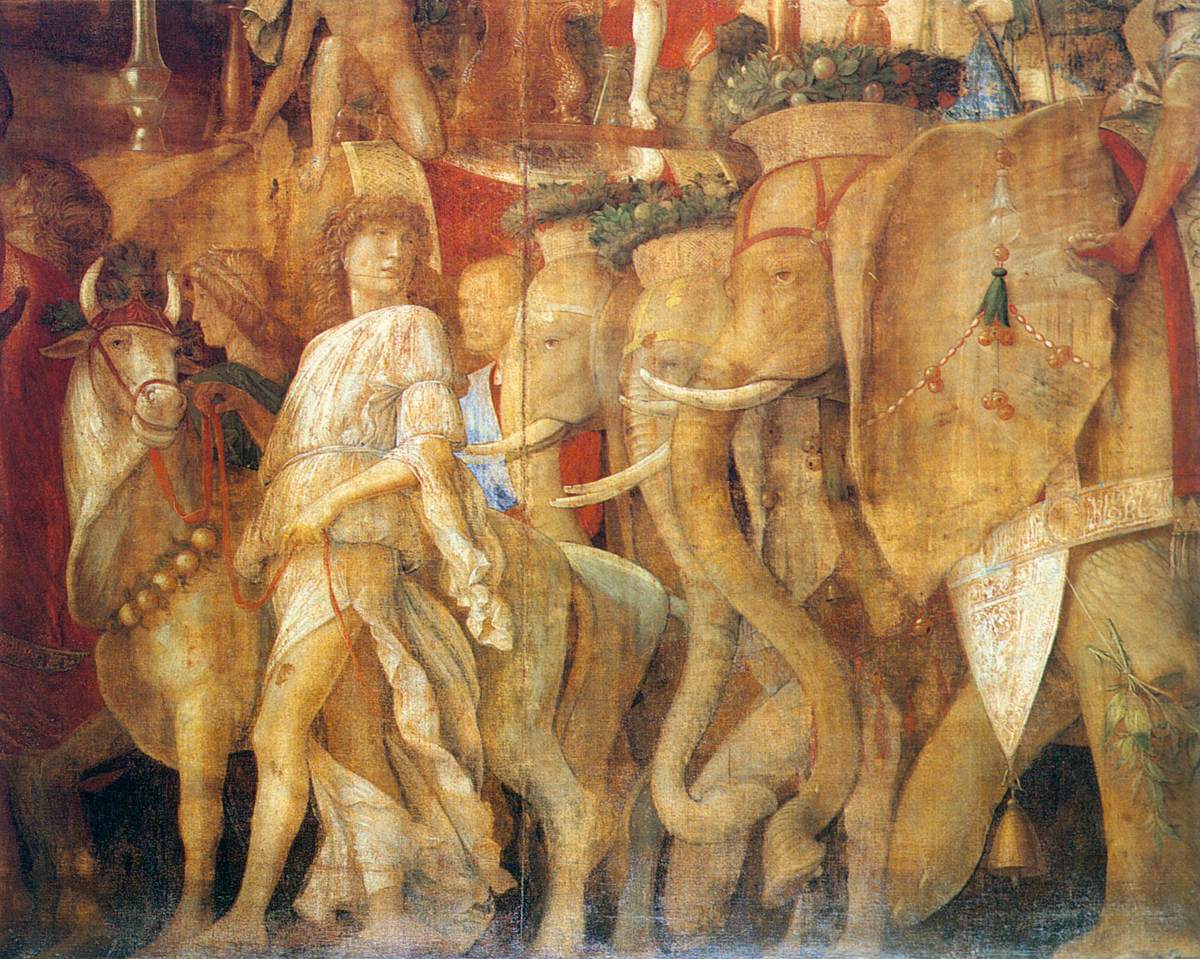 Triumphs of Caesar (scene 5, detail)